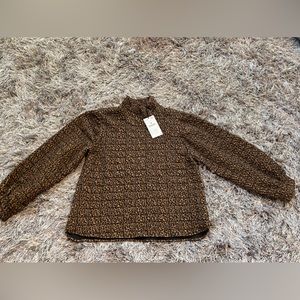 Zara sweater leopard print